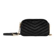 Fløyel Crossbody Veske Eleganse Stil