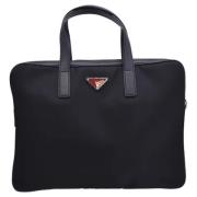 Pre-owned Nylon briefcases