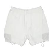 Hvite Logo Bomullsshorts Ss22