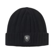 Ull Ribbestrikket Beanie Lue