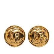 Pre-owned Yellow Gold earrings