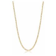 Mens Gold Figaro Chain in 3mm