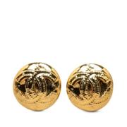 Pre-owned Yellow Gold earrings