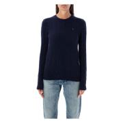 Julianna Kabelstrikket Genser - Hunter Navy Aw23