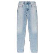 Lys Blå Skinny Fit Stretch Denim