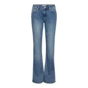 Blå Denim Bootcut Jeans Alba Lunel