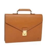 Pre-owned Leather briefcases