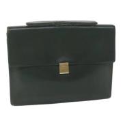 Pre-owned Leather briefcases