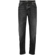 Sort Stretch Bomull Brighton Jeans