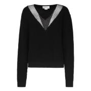 Svart Sweater Kolleksjon Maglieria