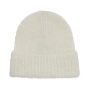 Klassisk Offwhite Mohair Beanie