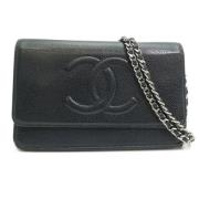 Pre-owned Leather chanel-bags