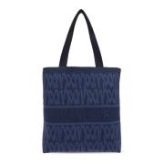 Shopper veske med monogram