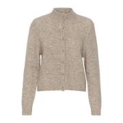 Beige Ullcardigan Debbiegz Cardigan