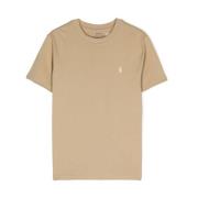 Beige T-skjorter og Polos