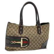 Pre-owned Canvas gucci-bags