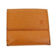 Pre-owned Leather wallets