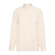 Nixieiw Shirt Bluser Whisper White