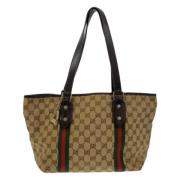 Pre-owned Canvas gucci-bags