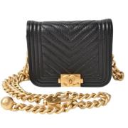 Pre-owned Leather chanel-bags