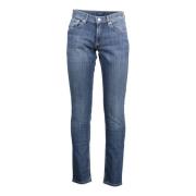 Slim Fit Faded Bl Jeans