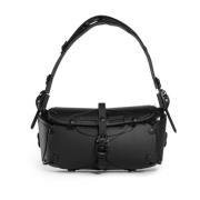 Svart Matt Svart Stereo Bag