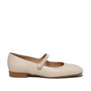 Beige Loafer Sko for Kvinner