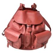 Pre-owned Leather backpacks