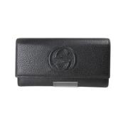 Pre-owned Leather wallets