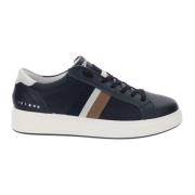 Herre Skinn Sneakers