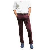 Slim Fit Fløyel Bomull Chino Bukser