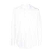 Edouard Logo Brodert Button Down Skjorte