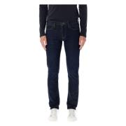 Slim Fit Mørk Indigo Denim Jeans