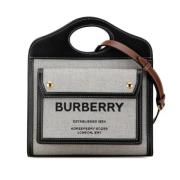 Pre-owned Canvas burberry-bags