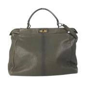 Pre-owned Leather fendi-bags