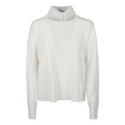 Behagelig Strikket Turtle Neck Sweater