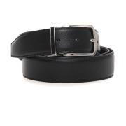 Justerbart Reversibelt Skinnbelte med Logospenne