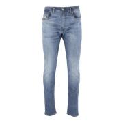 Stilig Svart Denim Jeans