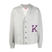 Varsity Cardigan Grå Mann