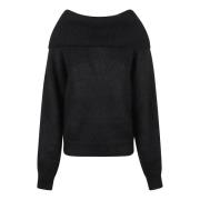 Svart Sweatshirt for Kvinner Aw24