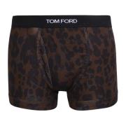 Leopard Print Boxer Shorts