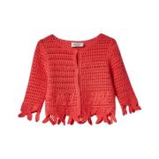 Stilig Strikket Cardigan Sweater