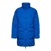 Princess Blue Heidi Puffer Jakke