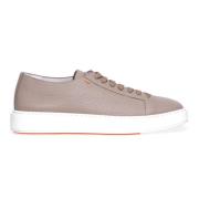 Cleanicon Sneakers - Beige | Motif Mata Burung Lavender