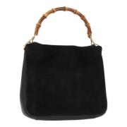 Pre-owned Suede handbags