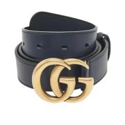 Pre-owned Leather belts