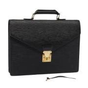 Pre-owned Leather briefcases