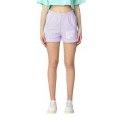 Elegant Lilla Bomullsshorts - Sommer Essential