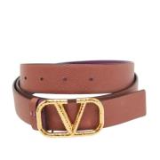 Pre-owned Leather belts