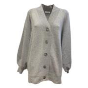 Antonia Cardigan Oversized V-Hals Strikket